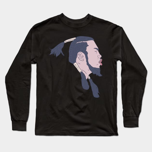 Throat Singing - Tuvan Culture - Ethnomusicology Long Sleeve T-Shirt by DeWinnes